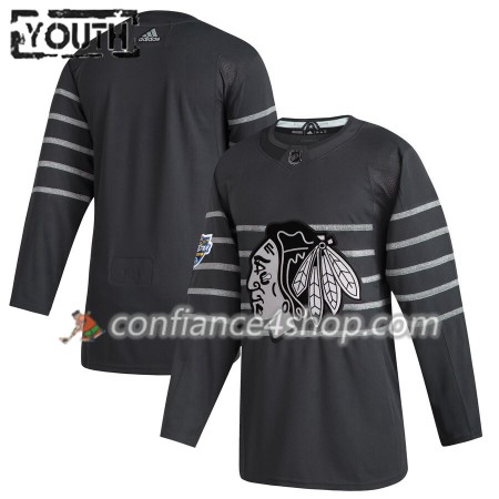 Adidas Maillot de Hockey Chicago Blackhawks Blank Gris 2020 NHL All-Star Authentic - Enfant